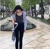 秋伊梵外穿打底褲女修身顯瘦小黑褲春秋彈力緊身魔術(shù)褲高腰鉛筆小腳褲子 無扣黑色 L 曬單實拍圖