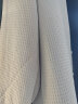 GXG男装 城市定义华夫格肌理易打理中廓宽松休闲衬衫2023秋季 灰咖色 180/XL 实拍图
