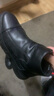 卡帝樂(lè )鱷魚(yú)（CARTELO）男士馬丁靴2025年新品英倫風(fēng)時(shí)尚高幫真皮男鞋圓頭軟底防滑戰狼靴 2757黑色加絨 40 標準皮鞋尺碼 曬單實(shí)拍圖