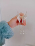 龍姑娘飄逸貓眼石蝴蝶發(fā)夾女后腦勺仙氣流蘇吊墜抓夾水鉆小抓夾后腦勺女 貓眼石蝴蝶  A26-304 曬單實(shí)拍圖