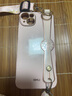 優(yōu)蕾絲 蘋(píng)果15手機殼iphone15ProMax腕帶斜跨背帶Plus全包保護硅膠套防摔軟殼女款新款 【櫻花粉】+全屏鋼化膜+掛繩 【蘋(píng)果15 Plus】型號 曬單實(shí)拍圖