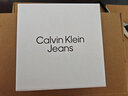 Calvin KleinJeans男士真皮休閑雙面ck金屬字母帶頭牛皮腰帶節日禮物HC551H19 曬單實(shí)拍圖