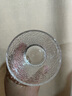 玉晶日式錘紋杯玻璃家用加厚耐熱茶杯啤酒杯ins高顏值果汁飲料牛奶杯 錘紋杯矮款 300ml 2只 曬單實(shí)拍圖