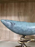 E&N金山鯨魚(yú)全銅擺件辦公室酒柜桌面工藝裝飾品喬遷開(kāi)業(yè)禮品 黃銅小號(hào)金山鯨魚(yú) 曬單實(shí)拍圖