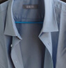 红豆（Hodo）长袖衬衫男莫代尔舒适弹力纯色休闲衬衫白衬衫衬衣男 晒单实拍图