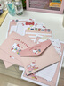 信封信紙KT貓生日賀卡閨蜜動(dòng)漫卡通可愛(ài)套裝創(chuàng  )意信箋祝福手寫(xiě)信 小熊KT貓【4張信封+4張信紙】 曬單實(shí)拍圖