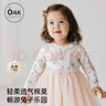 OAK FAMILY夏季女童仙女裙莫代爾棉網(wǎng)紗公主連衣裙洋氣 精靈兔 90 cm 曬單實(shí)拍圖