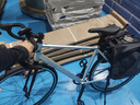 迪卡儂（DECATHLON）騎行包自行車掛包尾包騎行裝備公路車馱包大容量防水 黑灰色 30L 曬單實拍圖