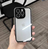 檸木唐 蘋(píng)果16Pro手機(jī)殼iPhone蘋(píng)果16plus新款蘋(píng)果16ProMax保護(hù)套雙面透明玻璃磁吸金屬邊框鏡頭全包外殼 黑色（高清款）雙面玻璃-鏡頭全包 蘋(píng)果16 Pro Max 曬單實(shí)拍圖