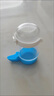 星恒夢鳥類飲水器蘆丁雞自動下水器自動喂食器鳥喝水器鳥籠配件鸚鵡水壺 鳥用自動飲水喂食器【240ml透明藍底2個裝】 曬單實拍圖