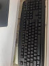 双飞燕（A4TECH)KB-8U 键盘有线 薄膜办公打字用键盘笔记本外接台式电脑通用键盘104键 USB接口 黑色 实拍图