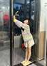 DXOT彩色設計毛衣外套女早初秋2025新款韓系慵懶風(fēng)針織衫秋冬多巴胺風(fēng) 彩色條紋 M 建議95-110斤 曬單實(shí)拍圖