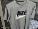 耐克nike男裝短袖上衣 夏季新款跑步休閑運動體恤舒適透氣圓領T恤衫TT AR5005-063/棉T/灰色 M (170/88A) 曬單實拍圖