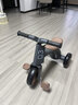 喜樂(lè )童兒童三輪車(chē)1-3歲小孩三輪車(chē)腳踏車(chē)三輪車(chē)寶寶兒童車(chē)寶寶三輪車(chē) 灰色|音樂(lè )燈光+防側翻+免充氣輪 曬單實(shí)拍圖