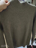 恒源祥高端羊絨衫女100%純山羊絨秋冬半高領(lǐng)毛衣寬松厚實(shí)內搭打底衫顯瘦 咖色 L【適合體重110-125斤】 曬單實(shí)拍圖