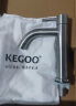 科固（KEGOO）K01037 加高台上盆单冷水龙头 艺术碗盆高脚台盆龙头304不锈钢 实拍图