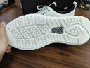 零度男鞋2025秋冬新款男鞋百搭舒適爆米花氣墊輕柔回彈時(shí)尚休閑運動(dòng)鞋 白色 40 曬單實(shí)拍圖