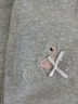 貝瑞加（Babyprints）女童打底褲兒童褲子女寶寶彈力長(zhǎng)褲女孩春秋底褲木耳邊 灰130 曬單實(shí)拍圖