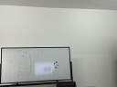 得力高端系列支架式一键翻转白板180*90cmH型架可移动白板双面磁性家用教学办公会议黑板白板 实拍图