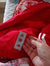 阿迪達(dá)斯 （adidas）衛(wèi)衣女裝夏季新款跑步健身時(shí)尚潮流休閑服連帽梭織連帽套頭衫 兩面穿HC2803紅色 M 曬單實(shí)拍圖