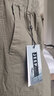Jeep吉普休閑褲男中年夏季新品薄款純棉寬松直筒工裝褲多口袋直筒褲 淺灰色 2XL（建議170-190斤） 曬單實(shí)拍圖