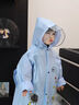 斐月伽兒童雨衣男童女童幼兒園上學(xué)雨衣防雨帶書(shū)包位小學(xué)生卡通雨衣 藍色宇航員 2XL【100-130cm】 曬單實(shí)拍圖