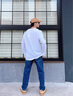 Calvin KleinJeans春秋男士休閑通勤簡(jiǎn)約ck字母印花打底衫長(cháng)袖T恤J326798 YAF-月光白 XL 曬單實(shí)拍圖