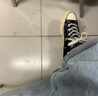 匡威（Converse） 1970s 男女鞋經(jīng)典日常高幫舒適百搭復古休閑帆布鞋 162050C CHUCK 70黑色 38 曬單實(shí)拍圖