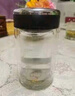 希諾（HEENOOR） 抗菌玻璃杯雙層防燙杯子小巧便攜水杯女士家用商務(wù)辦公泡茶杯 矮胖款1955藏藍(lán)-295ml 曬單實(shí)拍圖
