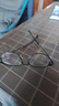 依視路（ESSILOR）鉆晶膜御A4防藍光膜巖近視眼鏡片男女眼鏡框多款可選配膜致 鈦架-全框-OF005-黑色 鏡框+防藍光鉆晶A4 1.60依視路非球面鏡片 曬單實(shí)拍圖