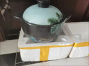 芭蕉葉款砂鍋煲湯鍋燉鍋湯煲燃氣家用耐高溫養生煮粥大小陶瓷沙鍋 芭蕉葉矮款（適合3-4人） 2.8L 陶瓷砂鍋煲 曬單實(shí)拍圖