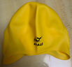 鯨魚(yú)（SPRING SWHALE）男女士通用加大頭圍長(cháng)發(fā)防水3d護耳游泳帽硅膠泳帽防進(jìn)水高彈舒適 黃色 曬單實(shí)拍圖