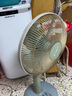 艾美特電風(fēng)扇塑料網(wǎng)圈12“14”16“號落地扇臺立扇網(wǎng)箍網(wǎng)罩圈配件 12號灰色，塑料扣 量鐵網(wǎng)直徑約35.5厘米 曬單實(shí)拍圖