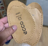 愛步（ECCO）鞋墊舒適鞋墊子皮質(zhì)半碼墊前足墊1雙裝 9059031 棕色905903100121 4041碼 曬單實(shí)拍圖