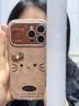 杜梵納皮革大視窗kitty貓立體蝴蝶結(jié)手拎繩iphone16promax蘋果14手機(jī)殼15新款15pro女12全包13pm硅膠防摔 立體蝴蝶結(jié)+公仔手拎繩 iPhone 15 Pro Max 曬單實(shí)拍圖
