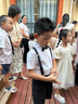 GOKU花童男童禮服套裝夏季背帶褲兒童帥氣小西裝男孩夏季黑色英倫西服 黑色 140 （建議體重50-58斤） 曬單實(shí)拍圖