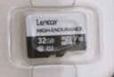 雷克沙（Lexar）32GB TF（MicroSD）存储卡 C10 UHS-I 读100MB/s 高度耐用 行车记录仪&安防监控专用 实拍图