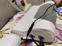 IVLISA法國品牌頸椎按摩器富貴包背部肩頸腰部多功能揉捏家用枕頭 咖色豪華款+艾敷按摩充氣+藍牙音樂+語音播報 曬單實拍圖