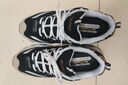 斯凱奇（Skechers）黑白金熊貓鞋男鞋秋季復古厚底增高老爹鞋休閑運動(dòng)鞋666114 曬單實(shí)拍圖