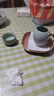 尚言坊天青汝窯蓋碗茶壺茶杯公道杯茶葉罐茶漏茶洗功夫茶具配件 3天青汝窯-茶杯 曬單實(shí)拍圖