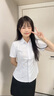 超媛短袖襯衫女夏季白襯衫女職業(yè)裝修身襯衣女商務(wù)正裝面試工作服上衣 純白色【V-領(lǐng)】 2XL (39) 【116-125斤】 曬單實(shí)拍圖