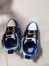 品牌兒童暴走鞋男童2024新款夏季兒童滑輪運動(dòng)鞋輪滑鞋雙輪透氣爆 藍色【主圖款】 31碼 曬單實(shí)拍圖
