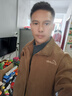 真維斯（Jeanswest）春秋款立領(lǐng)工裝夾克男潮牌復古大碼上衣男士純棉美式休閑外套冬季 咖色 XL 曬單實拍圖