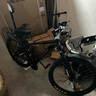 匹克（PEAK）山海山地自行車成人自行車山地車自行車學(xué)生青少年中學(xué)生單車變速 山海Times|曜巖黑|鋼架+線碟 24寸|身高150-170cm 24速 曬單實拍圖