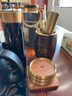 不拙茶道六君子黑檀木銅制茶具配件功夫套裝茶勺茶筒6君子茶桌擺件 4-黑檀銅木鼓筒荷香厚澤茶道 曬單實(shí)拍圖