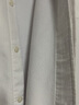 金利來(lái)【加絨加厚/純棉】秋冬新款長(cháng)袖襯衫男保暖純色商務(wù)正裝上班襯衣 00L1-白色 L 175/92A 推薦130-140斤 曬單實(shí)拍圖