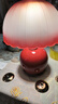 優(yōu)麗美家紅色喜慶結(jié)婚長明燈臥室床頭臺燈浪漫奶油風(fēng)婚房裝飾擺件主臥房間 紅色【三色變光+可調(diào)亮度】 曬單實拍圖