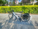迪卡儂（DECATHLON）公路車EDR AF 105競速耐力鋁合金車架禧瑪諾帶車鈴 雪白 XS - 155-166cm 曬單實拍圖