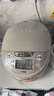 虎牌 TIGER/虎牌JAX-C15C智能電飯鍋5-7人份家用蒸格4L黑圓弧內鍋碗型加熱電飯煲官方專(zhuān)賣(mài) 淺灰色 曬單實(shí)拍圖