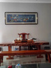 云儒唐樊客廳掛畫(huà)山水畫(huà)花卉圖新中式背景墻墻畫(huà)高檔玉石畫(huà)書(shū)房臥室壁畫(huà) 富貴有余 225*85cm 曬單實(shí)拍圖
